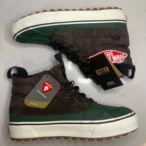 Vans Green and Brown Rain & Snow Boots - Picture 2 of 8